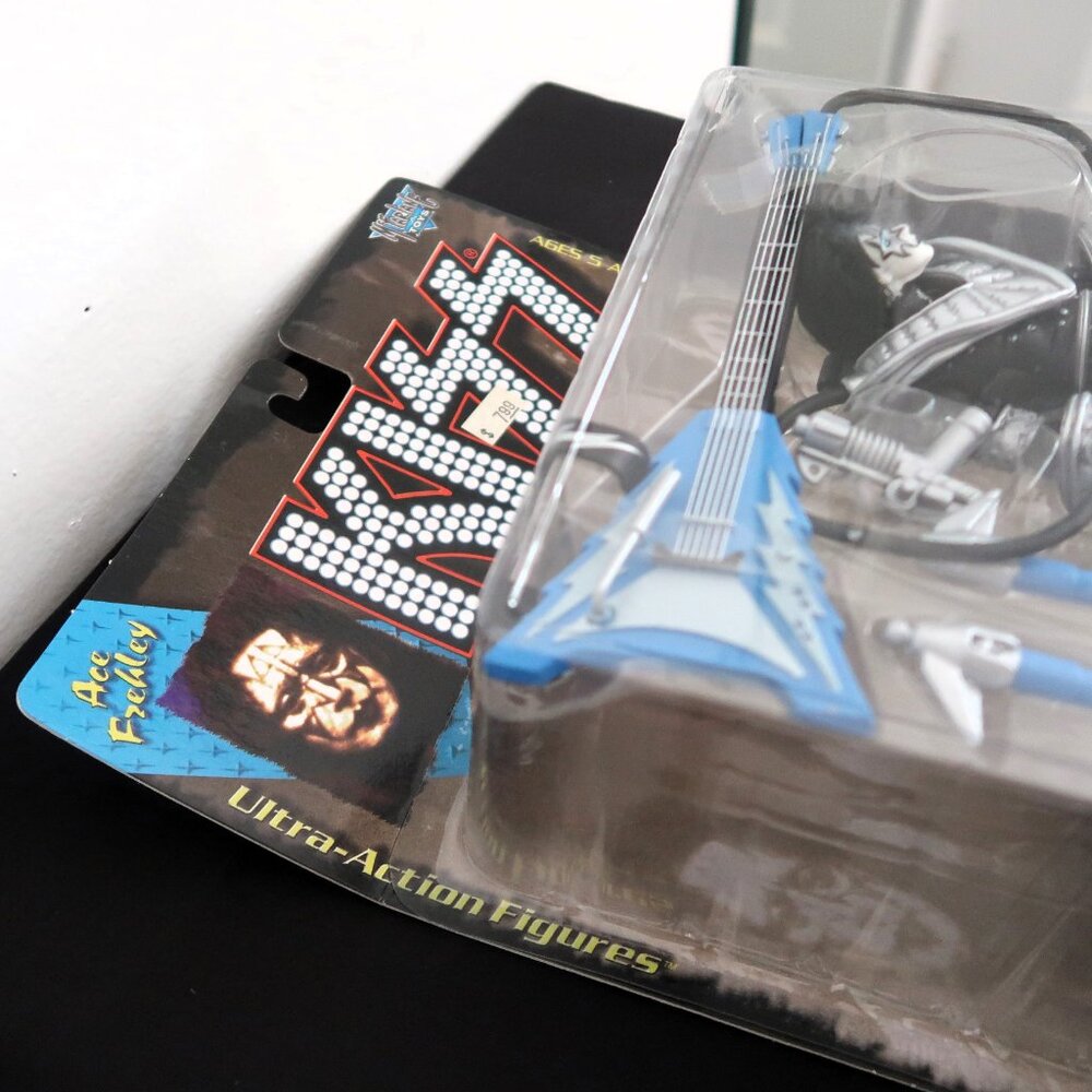 McFarlane Toys Kiss Ace Frehley Guitar Transforms into Space Sled Action Figure - Picture 8 of 9